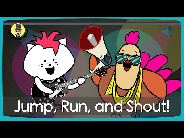 Jump, Run and Shout! | Action song for kids | The Singing Walrus