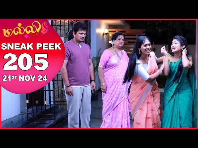 Malli Serial | EP 205 Sneak Peek | 21st Nov 2024 | Nikitha | Vijay | Saregama TV Shows Tamil