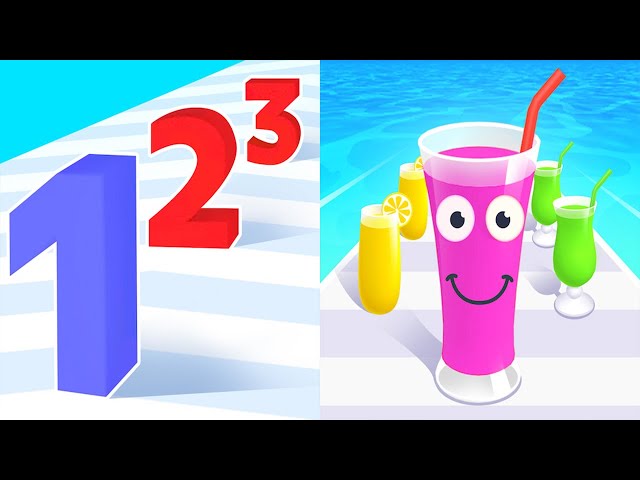 Number Master VS Juice Run - All Levels Gameplay Android iOS Ep 2