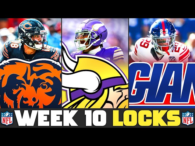 NFL Picks That are Absolute LOCKS in Week 10