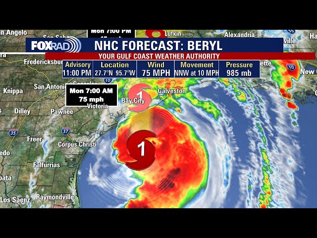 LIVE: Hurricane Beryl coverage