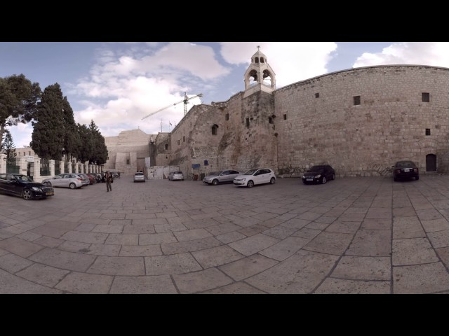 360 video: Church of the Nativity, Bethlehem, Palestine