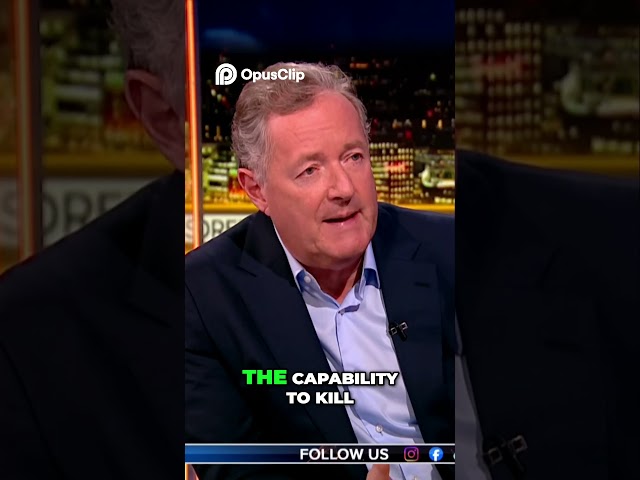 Piers Morgan Still Refuses to Acknowledge Genocide in Gaza #shorts