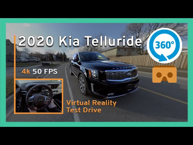 360° VR | 2020 Kia Telluride Review | Test Drive in 4K