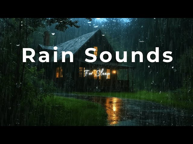 Rain Sounds and Heavy Thunder for Deep Sleep and Relaxation | Raining Sounds