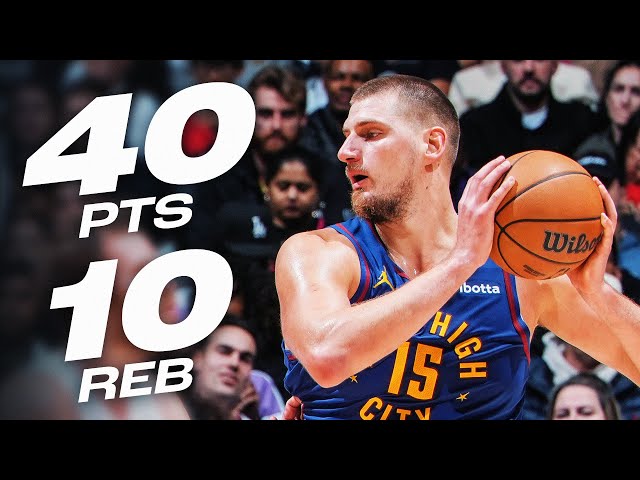 Nikola Jokić GOES OFF AGAIN! Back-To-Back 40+PT Games! 🔥| October 28, 2024