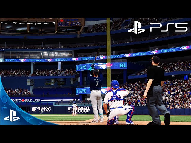 Seattle Mariners Vs Toronto Blue Jays Gameplay! - MLB THE SHOW 24 (PS5) 4K