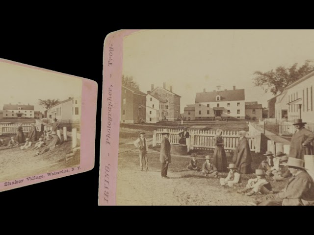 Shaker Village, Watervliet NY ~1880 (silent, still image)