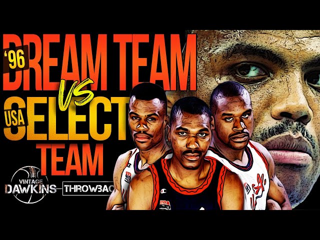 Shaq, Chuck, Hakeem, Pippen x '96 Dream Team EPiC Battle vs Duncan, Pierce, Billups x U22 USA Team