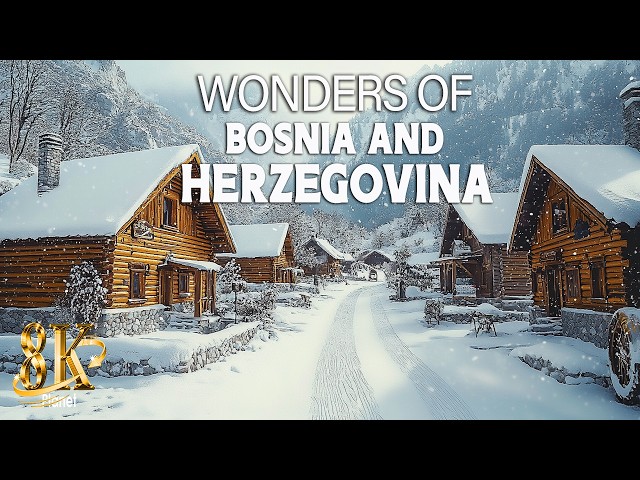 Wonders of Bosnia and Herzegovina 🌍 Best 8K Travel Video | Top Places to Visit