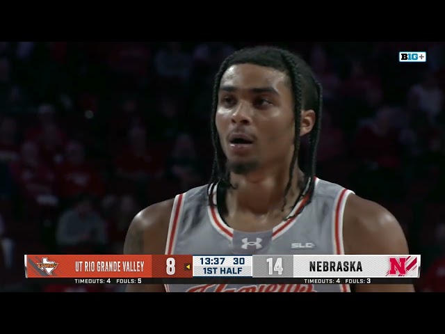 Texas Rio Grande Valley vs Nebraska | Men Basketball Nov 4,2024