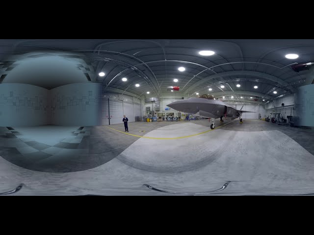 360 VIDEO: F-35 Test Pilot Walkaround