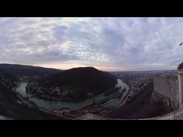 La Citadelle de Besançon : C'est là en Bourgogne-Franche-Comté en 360°