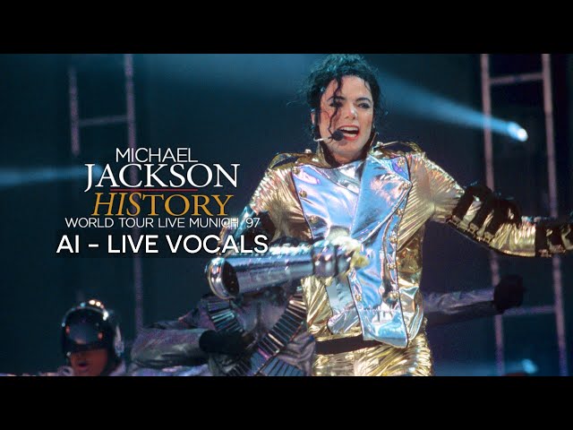 Michael Jackson - History Tour Live Munich 1997 (AI - Live Vocals) | Creatib