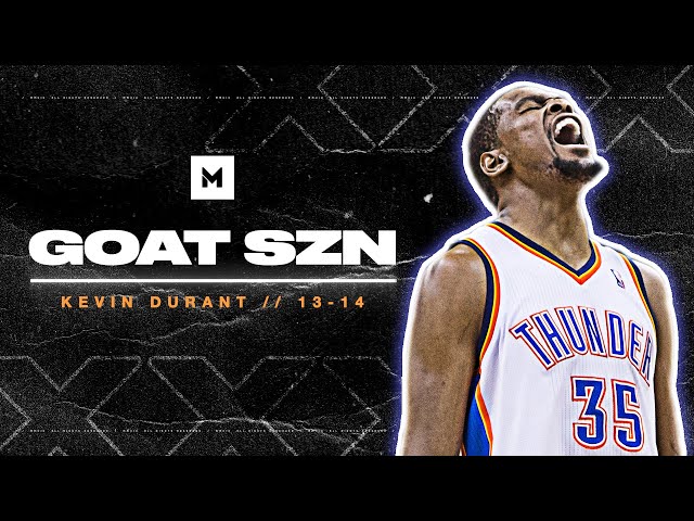 Kevin Durant's HISTORIC MVP Season In 13-14! 32ppg | GOAT SZN