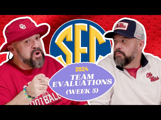 SEC Roll Call - Week 5 - Team Evaluations...So Far (2024)