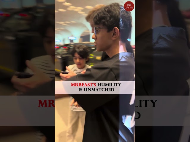 #mrbeast is a gem, look at how he patiently clicks #selfies with his fans at the #airport