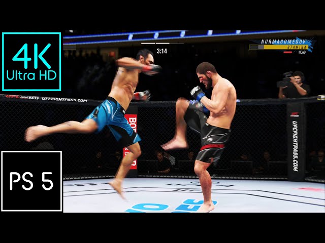 [GAMEPLAY*PS5*] EA SPORTS UFC 4 : Tony Ferguson vs Khabib Nurmagomedov FIGHTING!