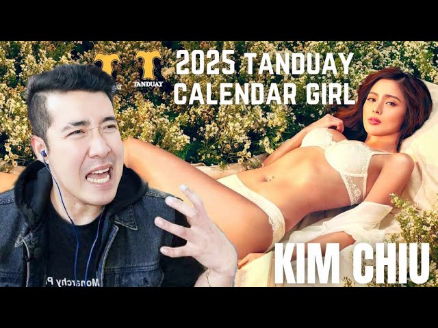 [REACTION]  KIM CHIU 2025 TANDUAY CALENDAR GIRL | KIM CHIU | PAULO AVELINO