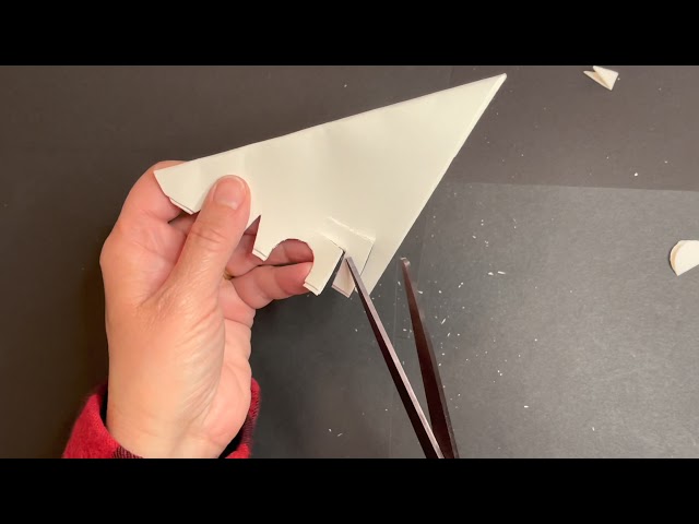 Paper Snowflake for kids