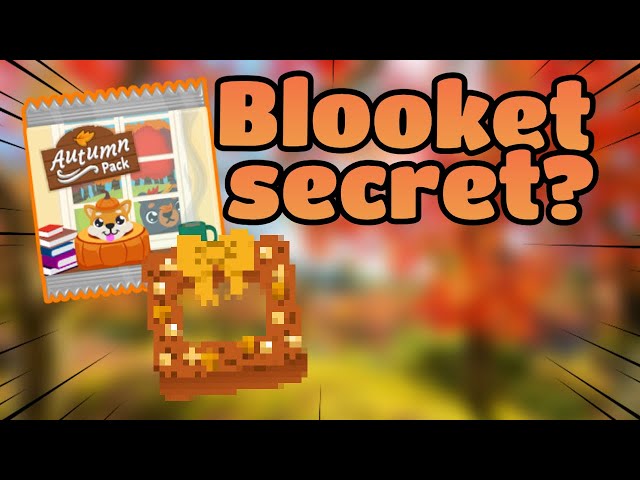 Blooket Autumn Pack LEAKS!