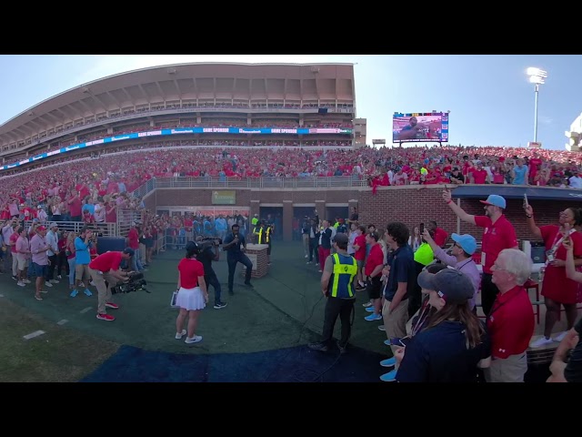 Ole Miss Team Entrance - LSU Game