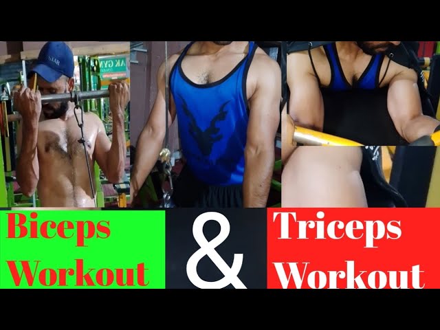 Biceps & Triceps workout at gym Strong (Bi&Tri)