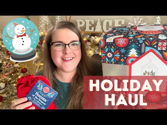 Holiday HAUL ft. SNOWonderful, Scents of the Season & Nov Whiff Box! 🎄🎅🏻☃️