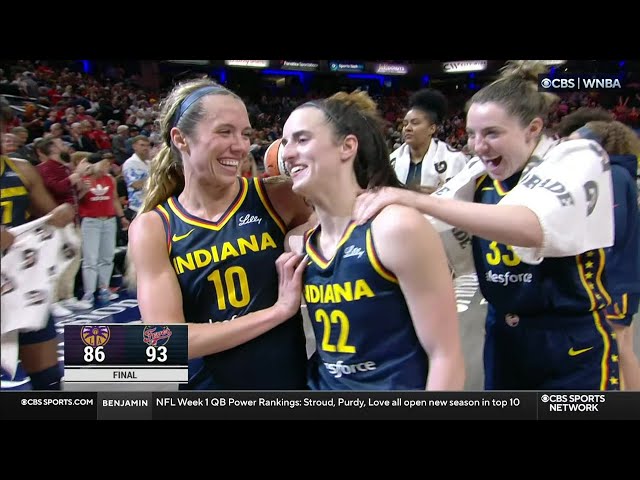 FINAL 2min: Indiana Fever vs Los Angeles Sparks WNBA basketball | Caitlin Clark, Aliyah Boston