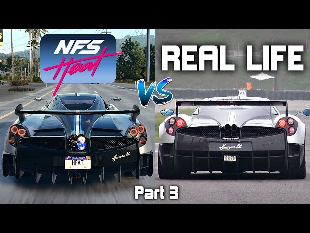 Need For Speed Heat vs REAL LIFE Exhaust Sounds Direct Comparison! -Part 3-