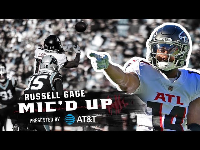 Russell Gage Mic'd Up vs Carolina Panthers | Highlights | Atlanta Falcons | 2021 NFL