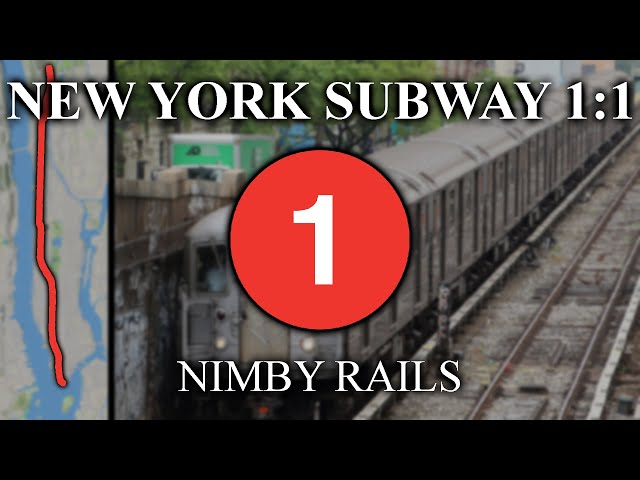 1 Train | NYC Subway 1:1 | NIMBY Rails