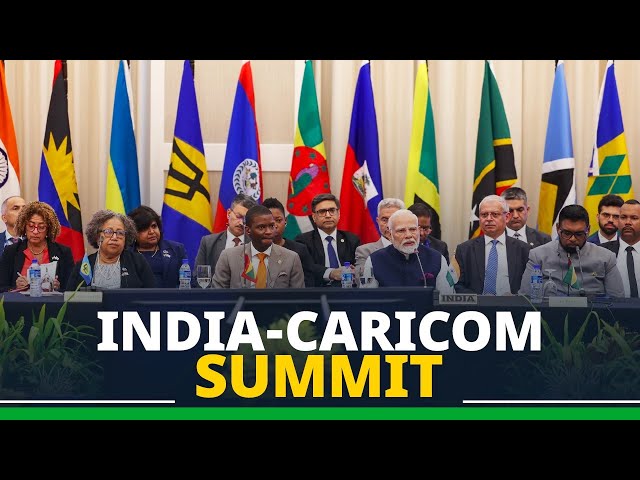 LIVE: PM Modi attends India-CARICOM Summit in Georgetown, Guyana