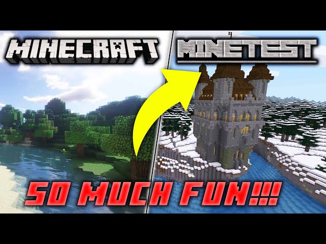 Minetest is the new and improved MINECRAFT??