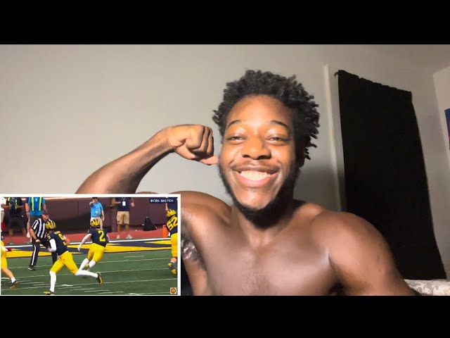 My reaction to UNLV vs MICHIGAN 2023 college full highlights  #football #reaction #three