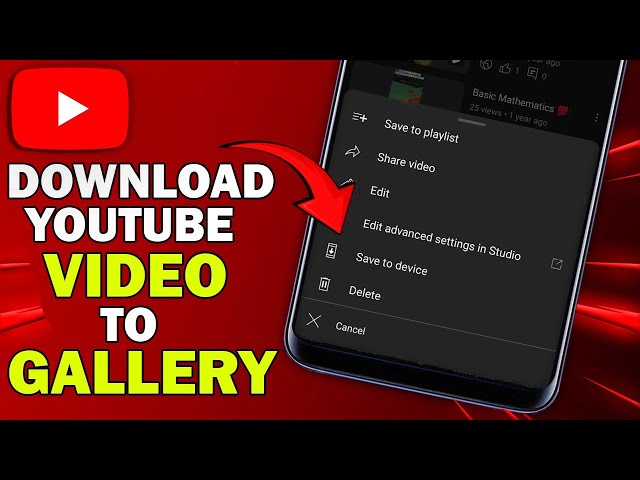 How to download YouTube video for free [2024]