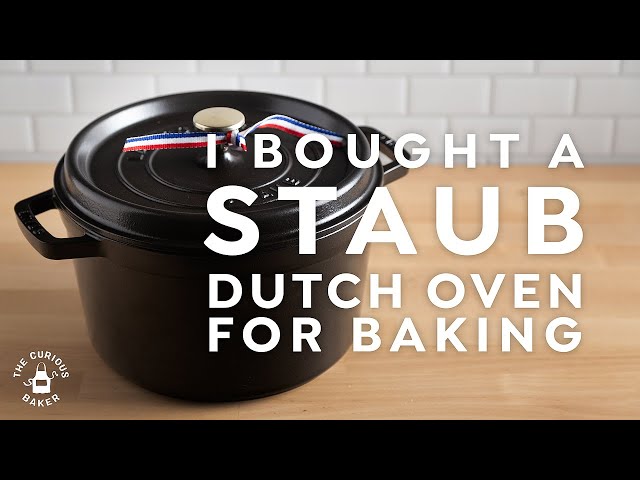 Staub Dutch Oven Cocotte 5 Quart (24CM) Tall For Baking: Unboxing, Dimensions, Le Creuset Comparison