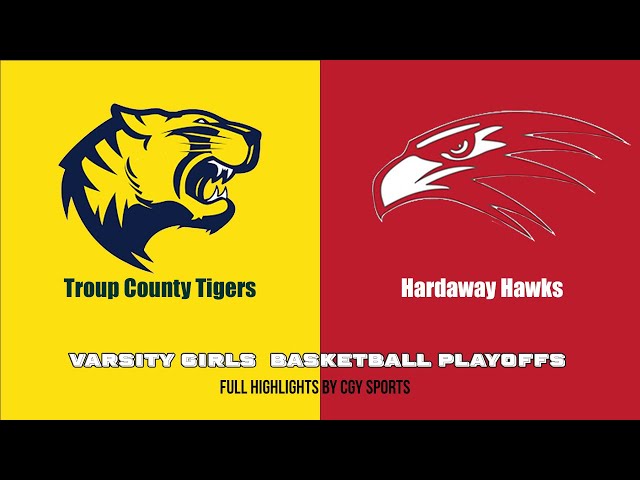 Troup County Tigers VS Hardaway Hawks - CGY Sports Highlights