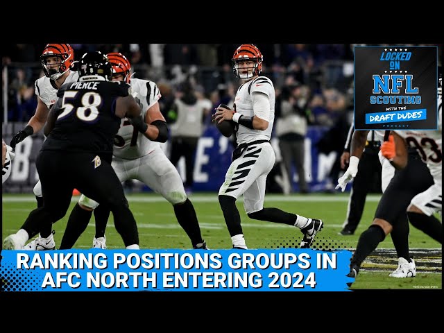 Ranking AFC North position groups entering 2024: How do Ravens, Browns, Steelers & Bengals stack up?