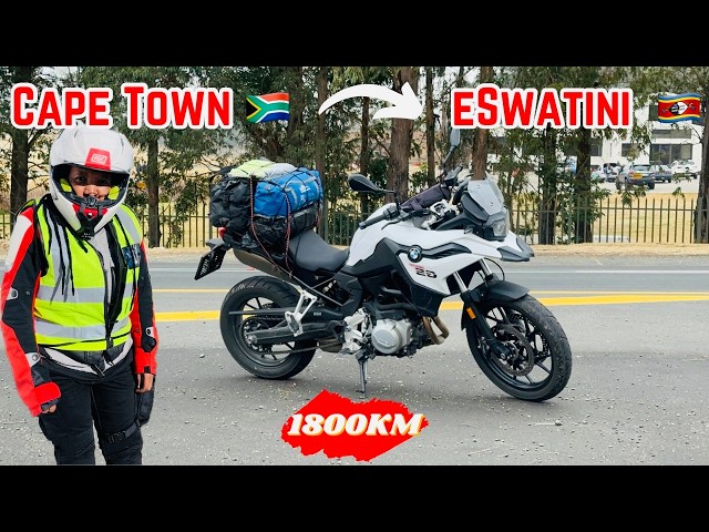 I rode my new bike from Cape Town to ESwatini  for the Swazi Rally | BMW F750 GS