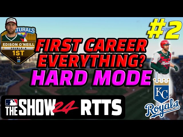 Hot Start & FIRST HOMER | HARD MODE | RTTS - MLB The Show 24 (2)