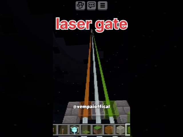 Minecraft easy laser door #minecraft #shorts #trending #vempaiofficial