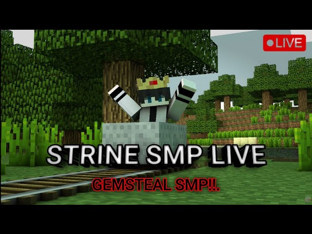 STRINE SMP LIVE!! | #minecraft #live #gaming #parkour #minecraftlive