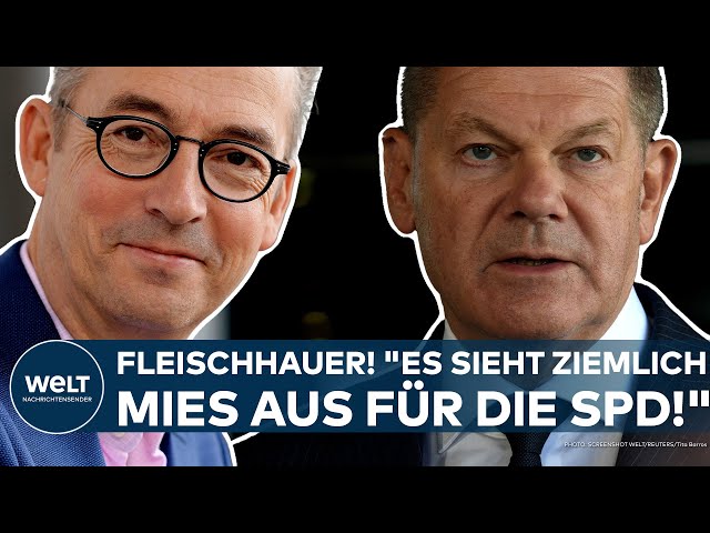 DEUTSCHLAND: "Wie man es dreht und wendet – es sieht ziemlich mies aus für die SPD!" - Fleischhauer