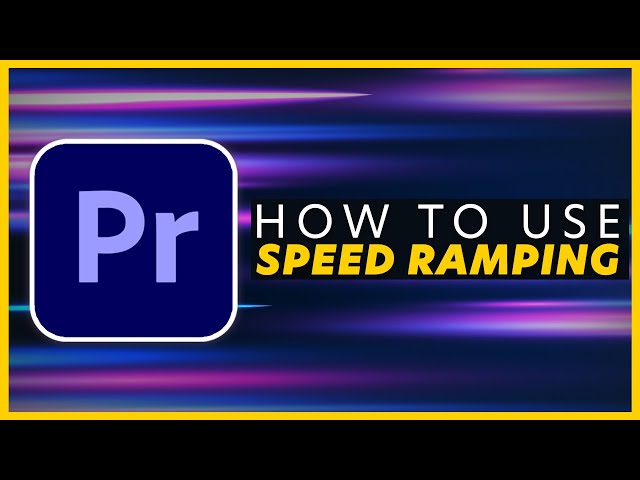 How Speed Ramp in Adobe Premiere Pro