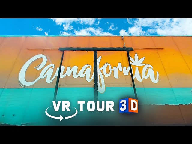 CANNAFORNIA FARM IN SALINAS, CALIFORNIA - VIRTUAL REALITY TOUR - VR 180 4K