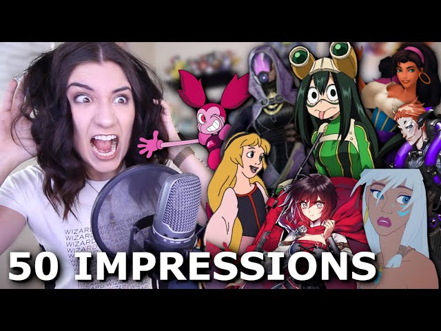 50 Voice Impressions I've NEVER Tried Before