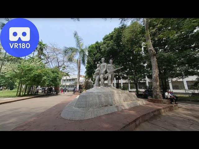 City Dhaka in Bangladesh VR180