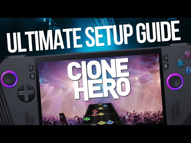 Clone Hero on ROG Ally/Ally X is... AWESOME!!