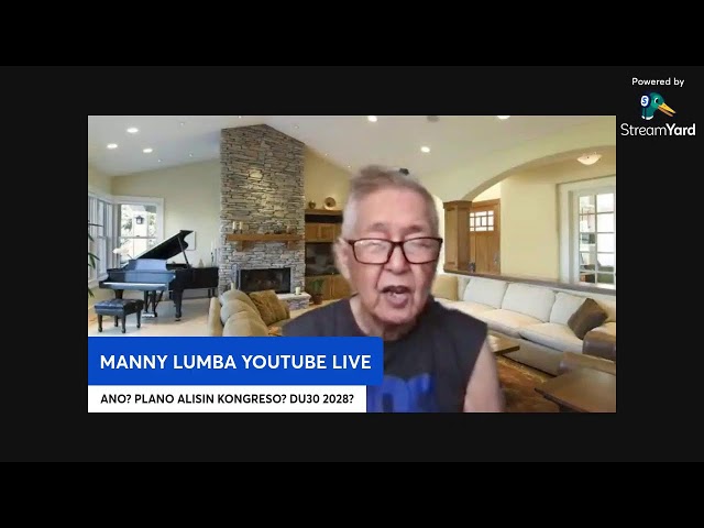 MANNY LUMBA YOUTUBE LIVE